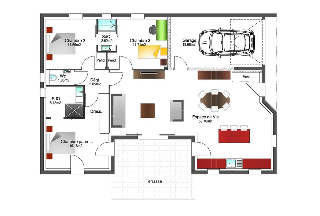 Image Maison neuve à vendre de 105 m² à Courtois-sur-Yonne (89)