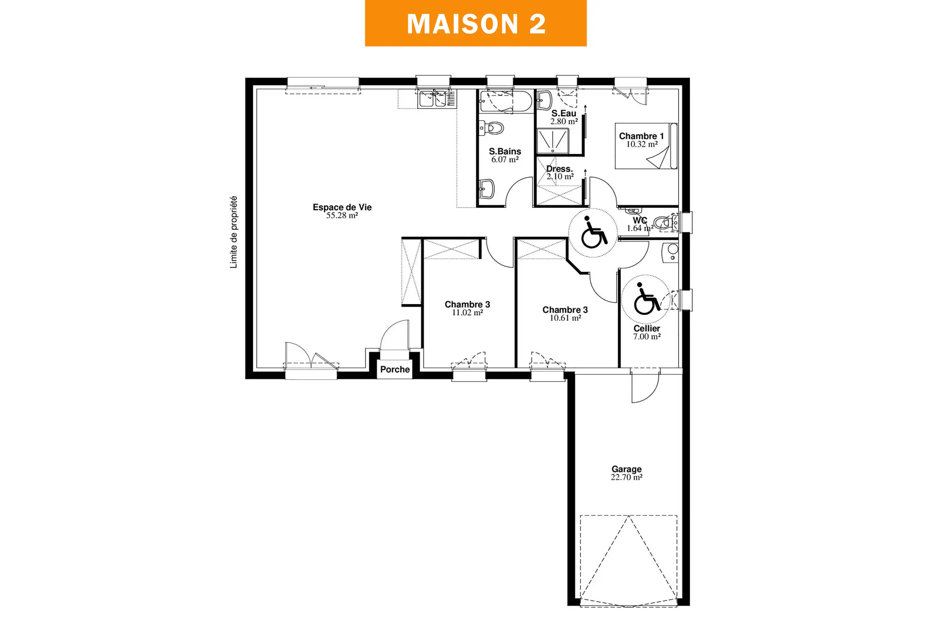 Image Maison neuve à vendre de 107 m² à Vinneuf (89)