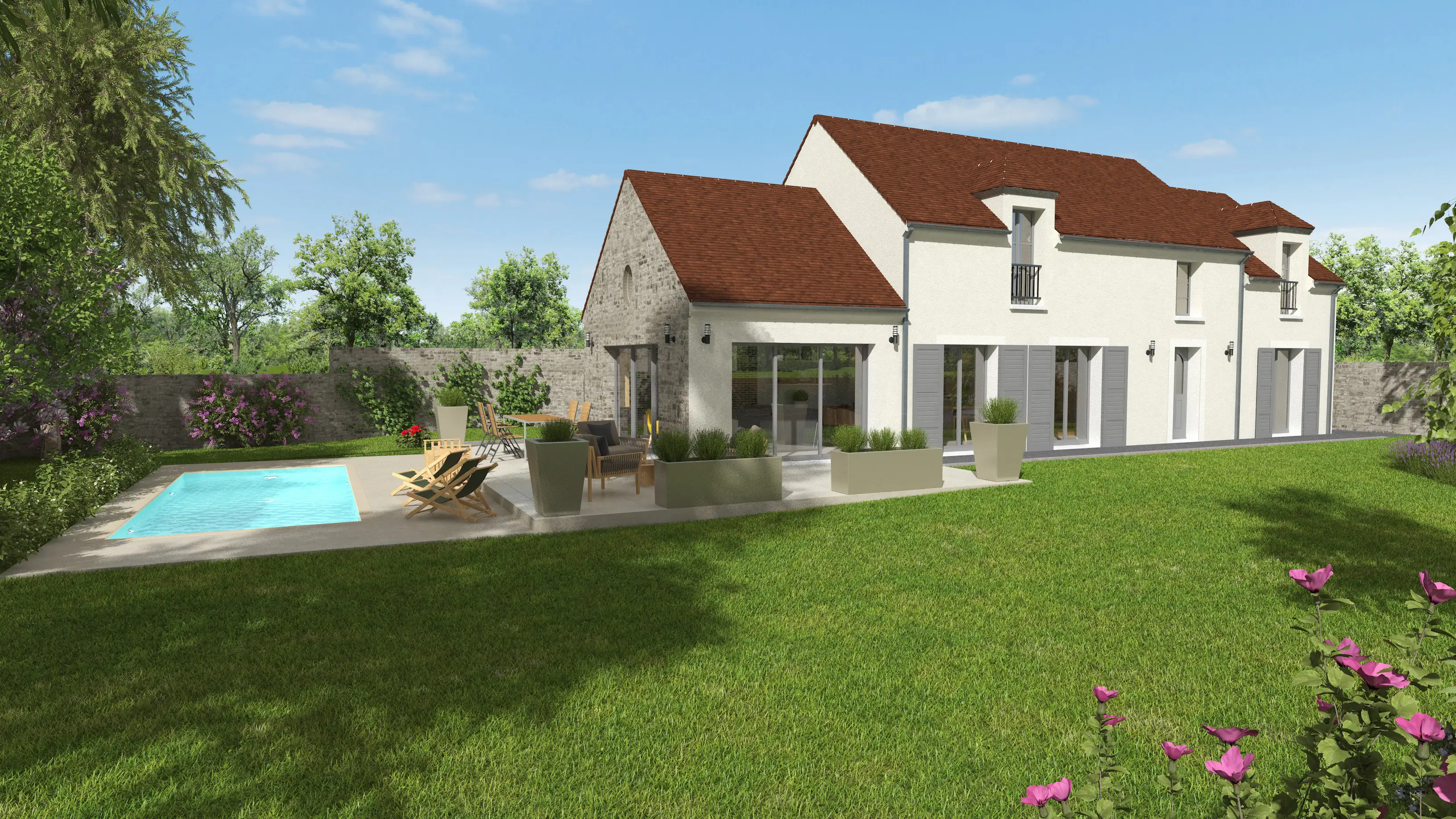 Image Maison neuve à vendre de 142 m² à Bourron-Marlotte (77)