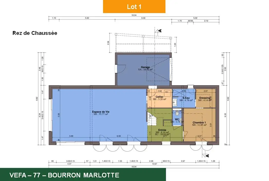 Image Maison neuve à vendre de 142 m² à Bourron-Marlotte (77)